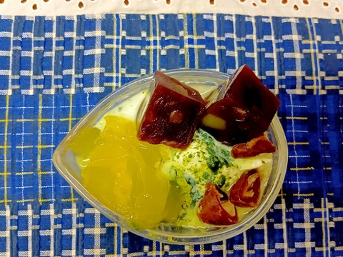 羊羹ヨーグルトその2